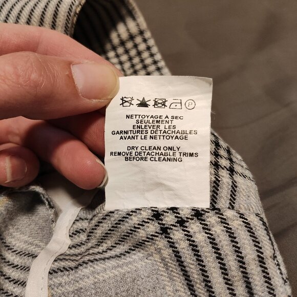 EUC Plaid Le Chateau Cropped Pants - Sz 1 - Picture 6 of 8